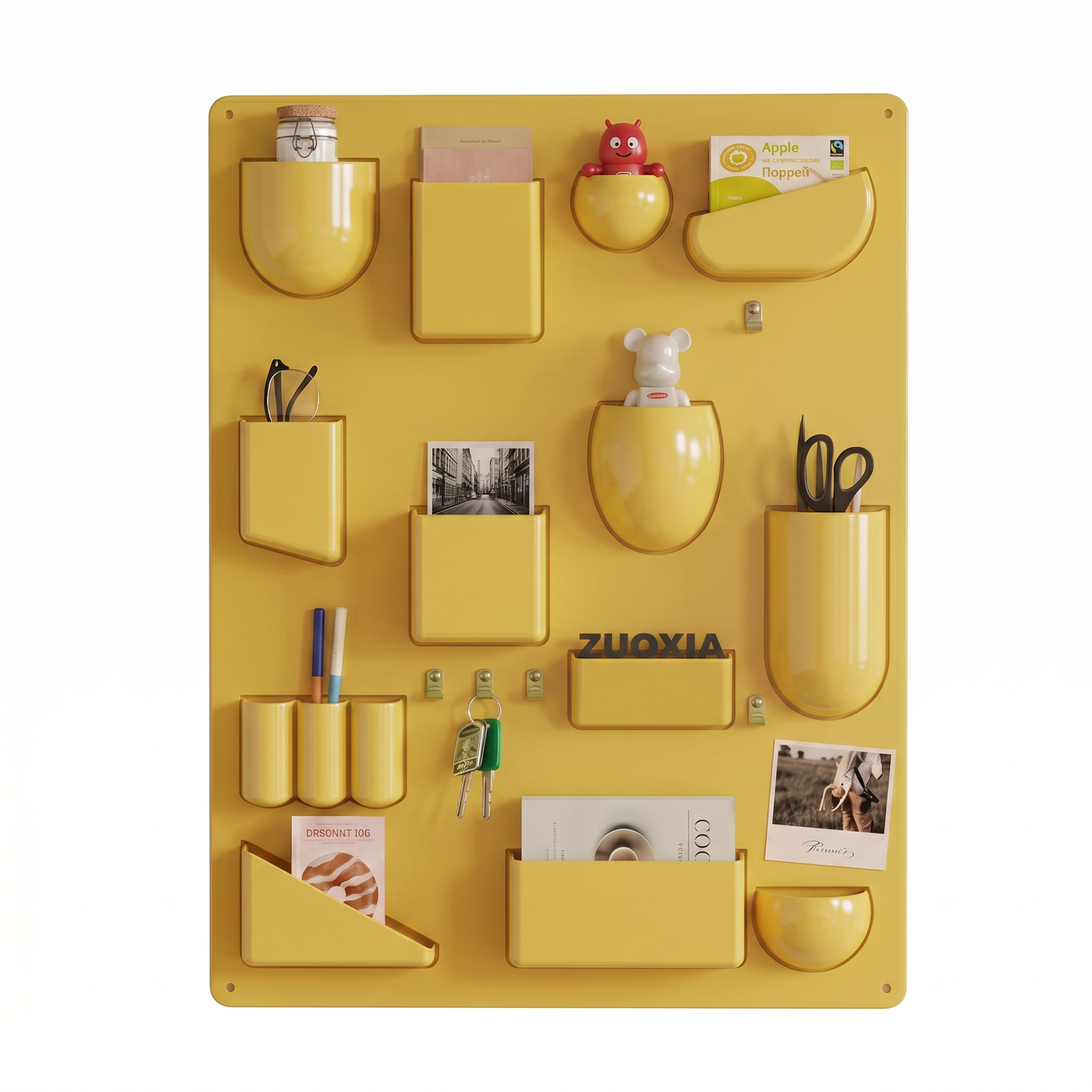Wall-Mounted Colorful Storage Rack