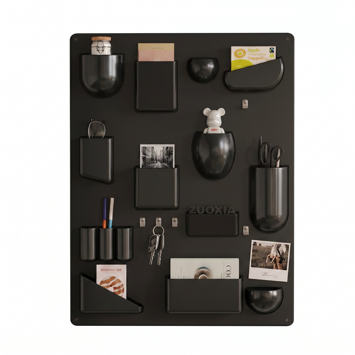 Wall-Mounted Colorful Storage Rack