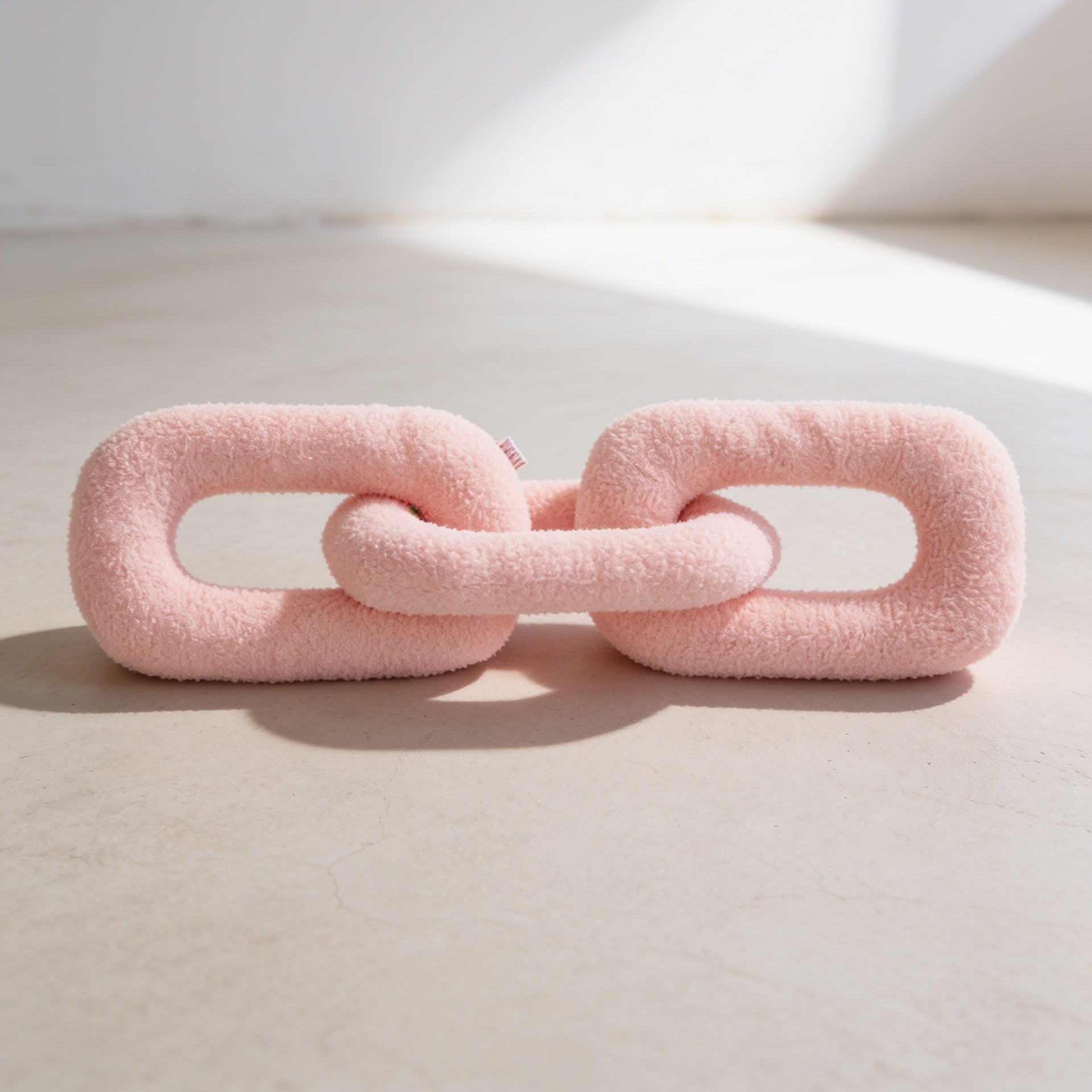 Chain Pillow 95cm Pink Chain