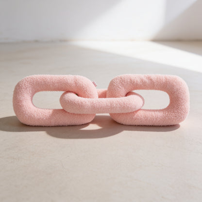 Chain Pillow 95cm Pink Chain