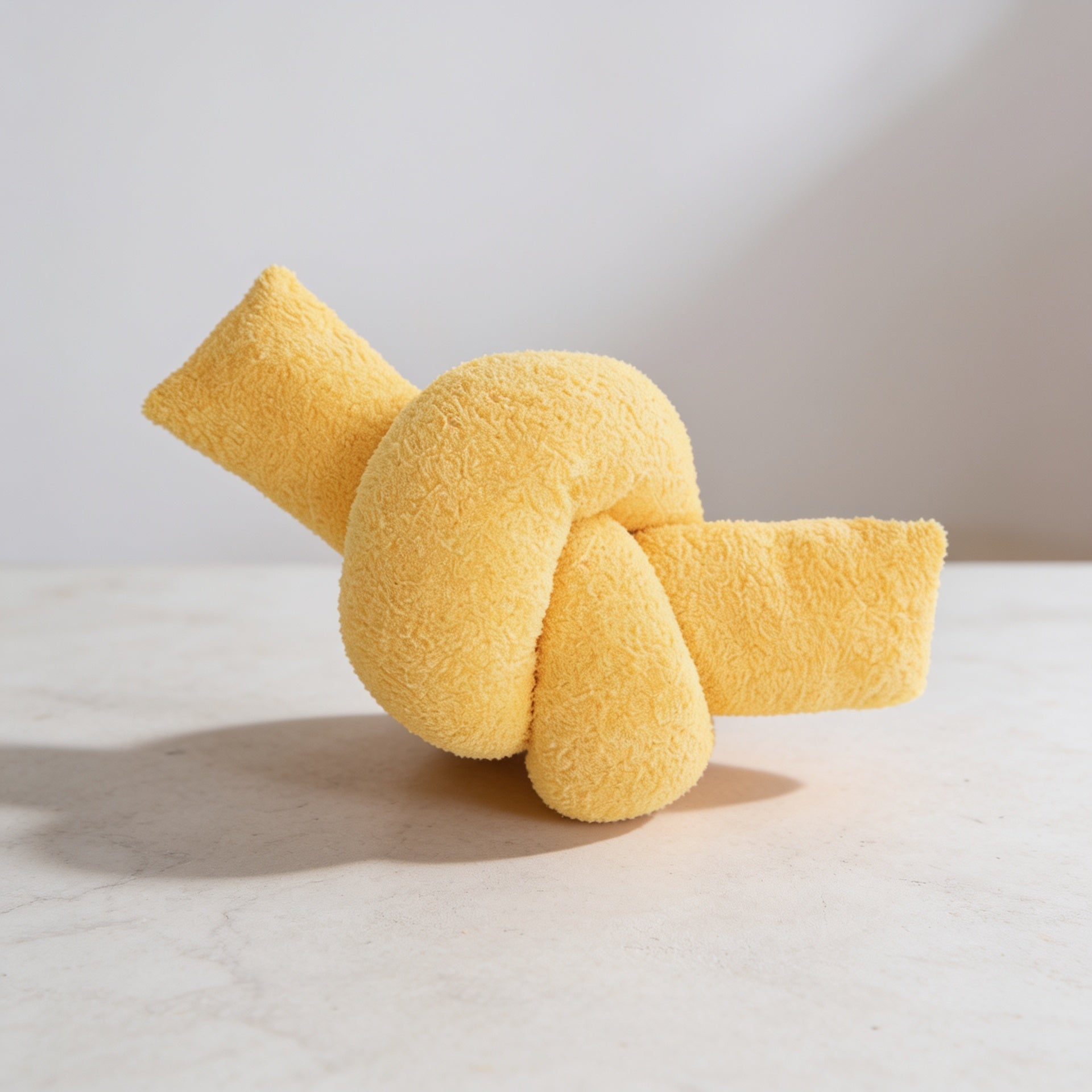 Chain Pillow 60cm Yellow Knot