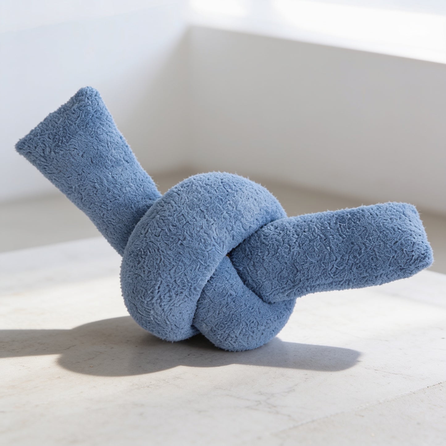 Chain Pillow 60cm Blue Knot