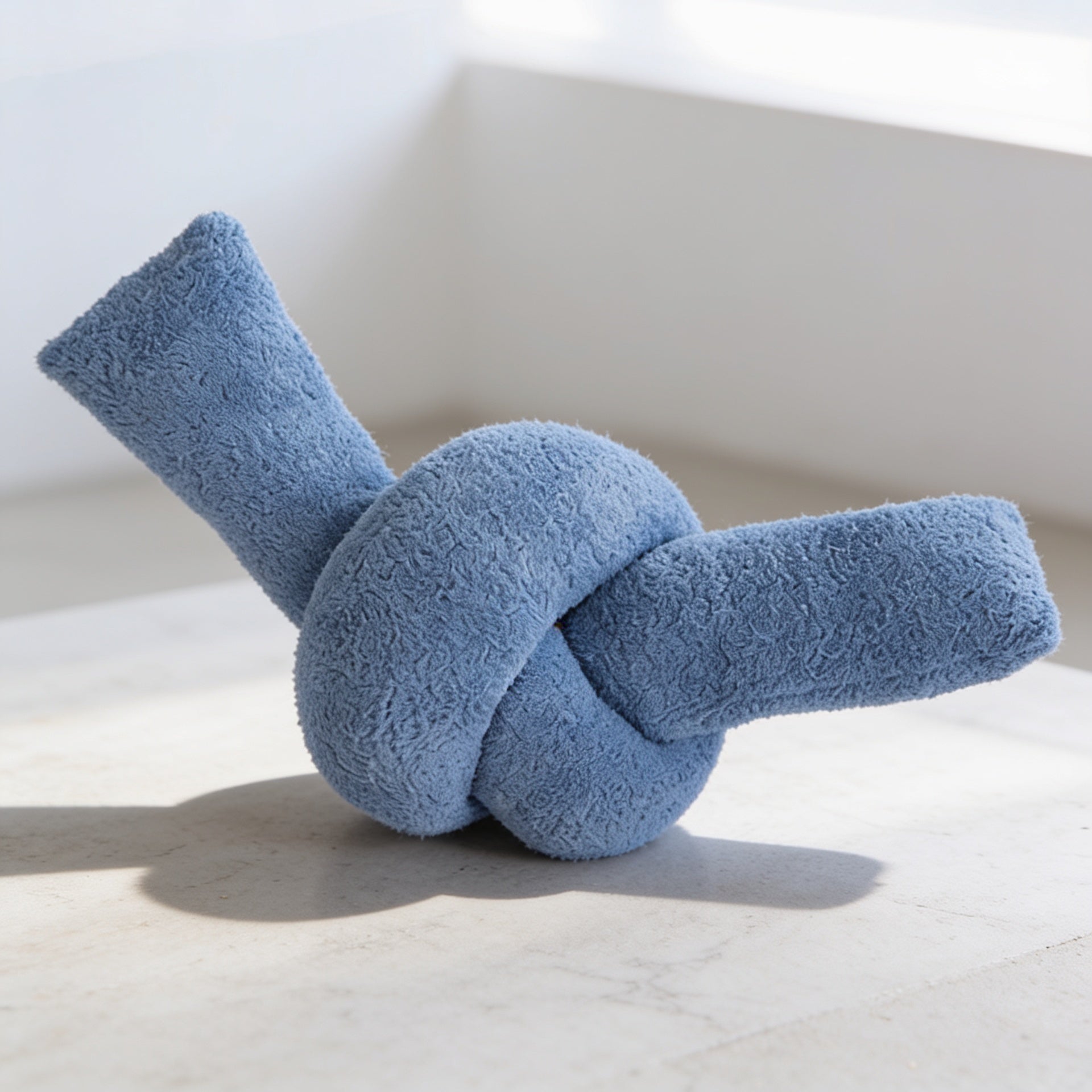 Chain Pillow 60cm Blue Knot