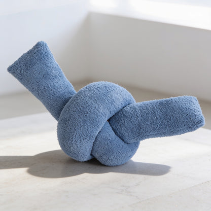 Chain Pillow 60cm Blue Knot