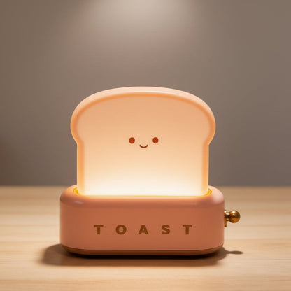 Cute Toast ABS Night Light