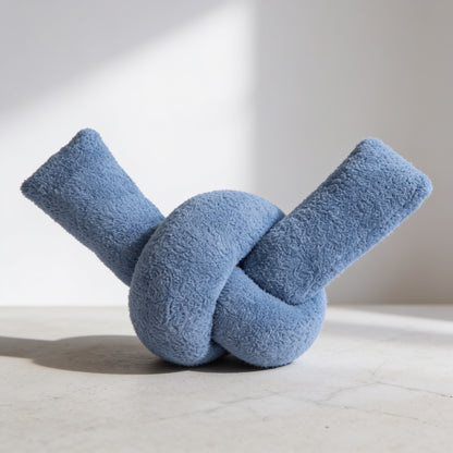 Chain Pillow 85cm Blue Knot