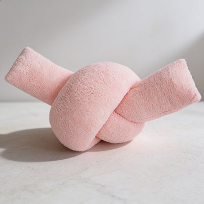 Chain Pillow 60cm Pink Knot