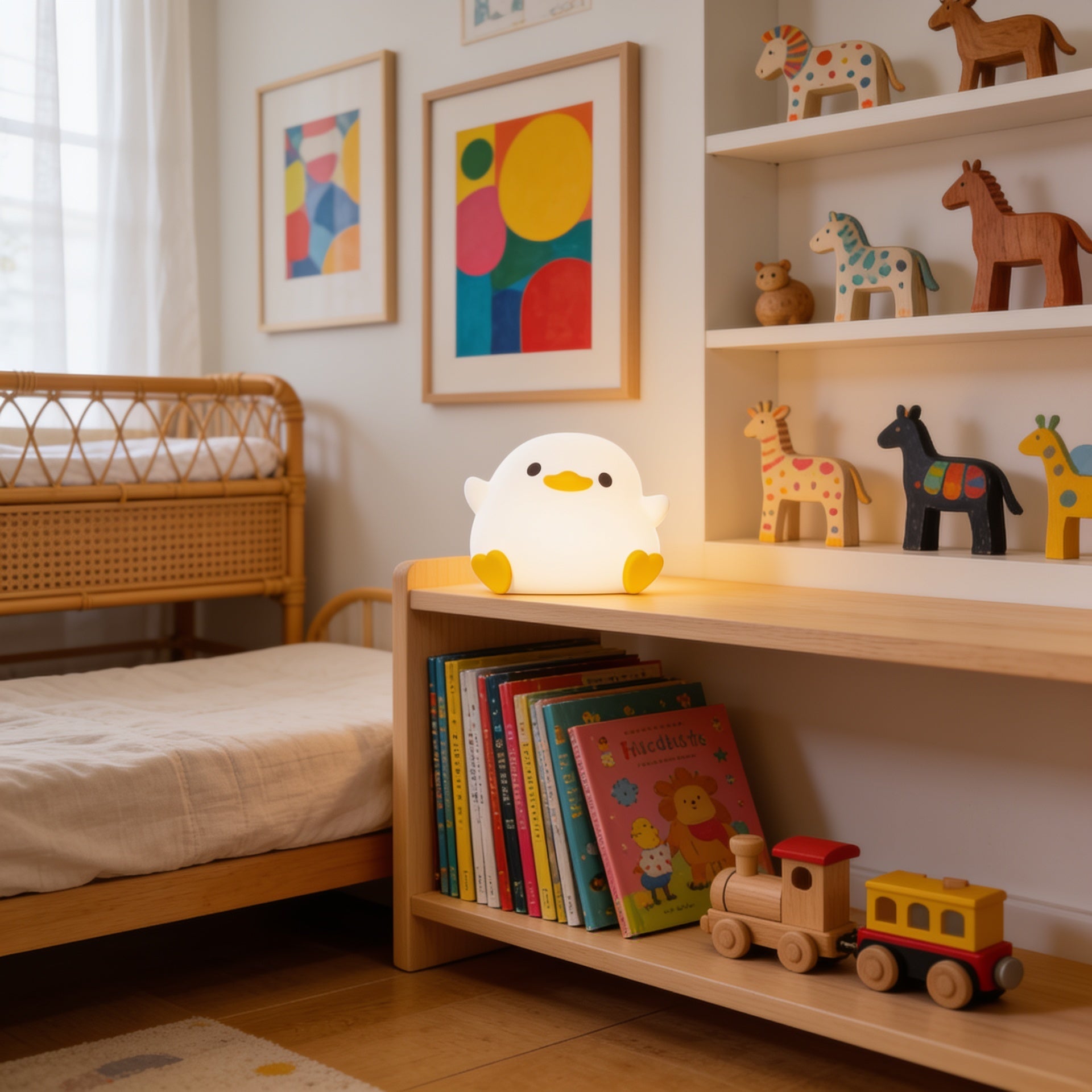 Silicone Duck LED Night Light lifestyle medium