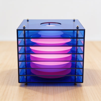 Acrylic Sphere Ambient Desk Lamp — studio shot