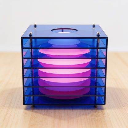 Acrylic Sphere Ambient Desk Lamp — studio shot