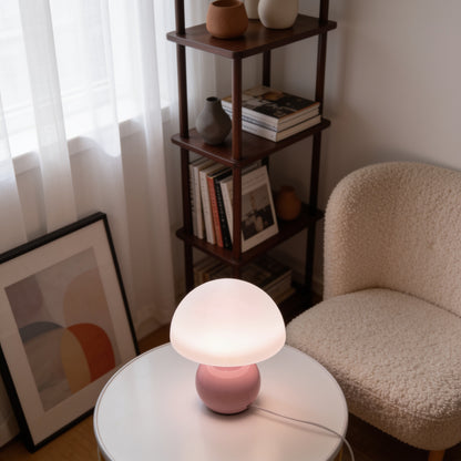Mushroom LED Table Lamp lifestyle close-up