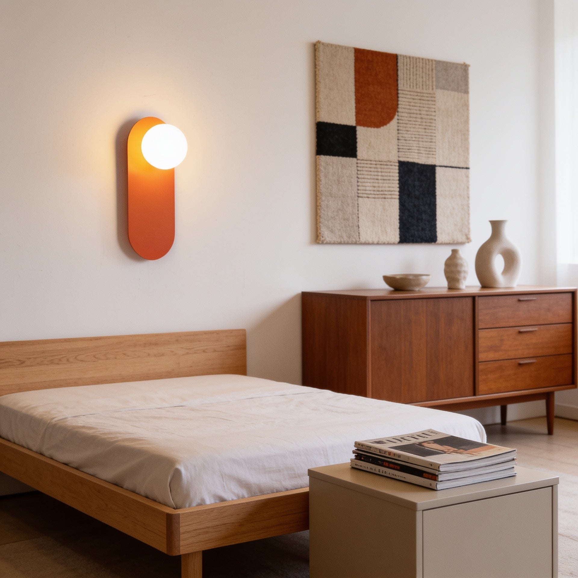 Modern Iron Glass Wall Lamp lifestyle medium